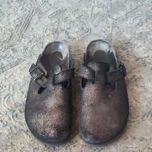 Women Black Slip-On Shoes